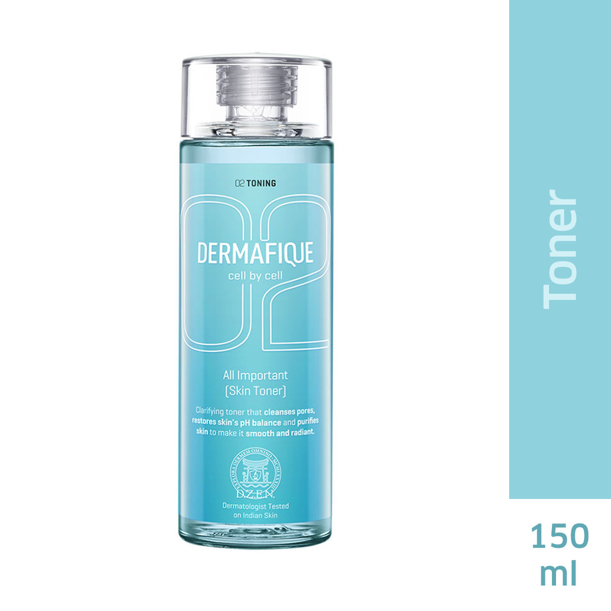 Dermafique All Important Alcohol free Skin Toner with Vitamin E & Hyaluronic Acid, SLES free