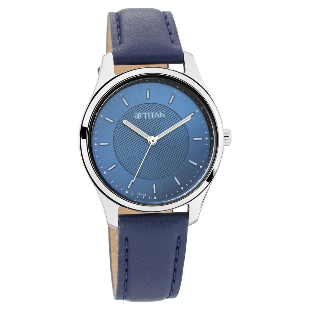 Titan new clearance watch blue