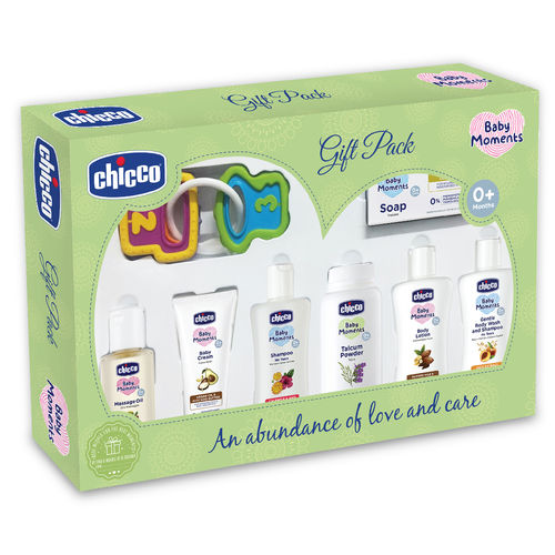 Buy Chicco Baby Moments Delight Gift Set For Babies -Green Online
