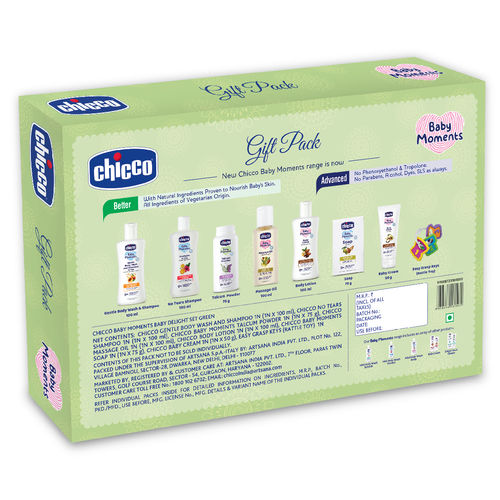 Chicco Baby Moments Delight Set - Green
