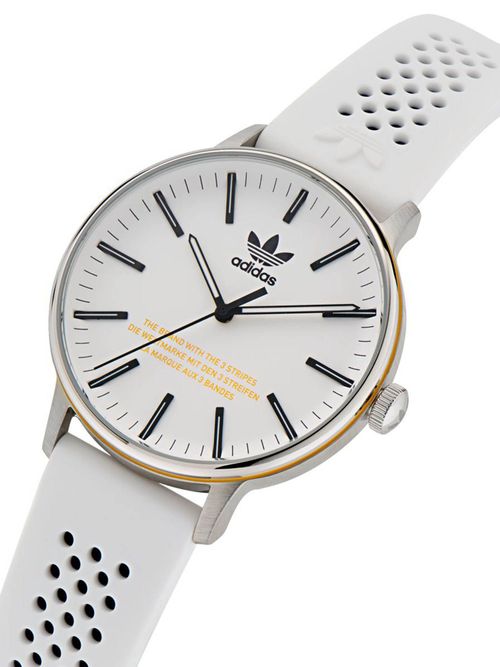 adidas Originals White Dial Unisex Analog Watch AOSY24046