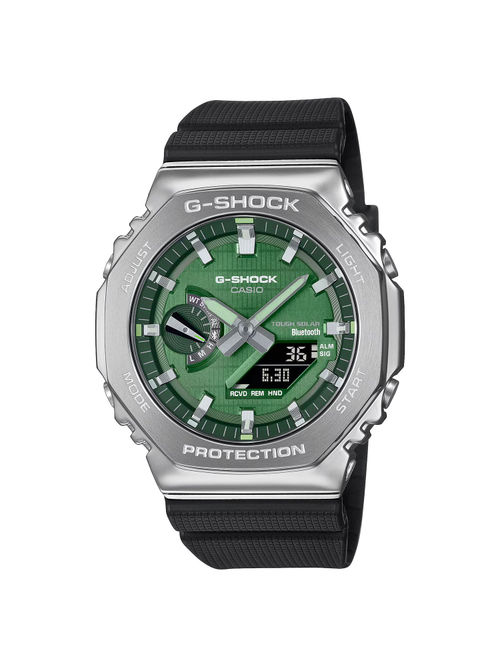 Casio Men G-Shock Green Dial Analog Digital Watch GBM-2100A-1A3DR (M)