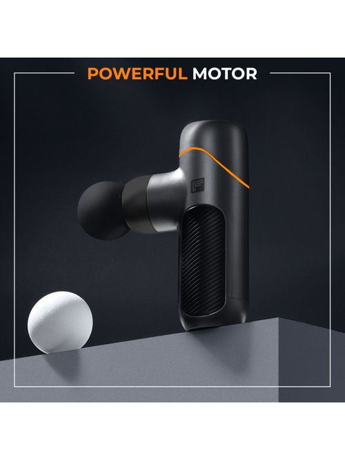 Buy Flexnest Premium German-designed Vibration Machine Massager with 4  Silicone Coated Head, Black Online