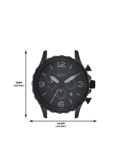 Buy Fossil Nate Black Watch JR1401 For Men Online