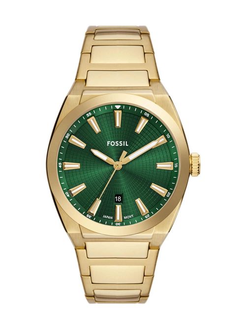 Buy Fossil Men Green Round Dial Analog Watch FS6090 (S) Online