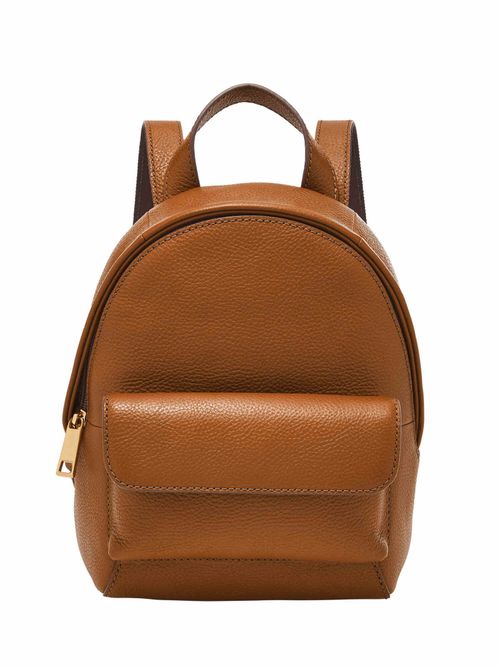 Fossil Men's Leather Backpack Sale Fossil Blaire Solid-Plain