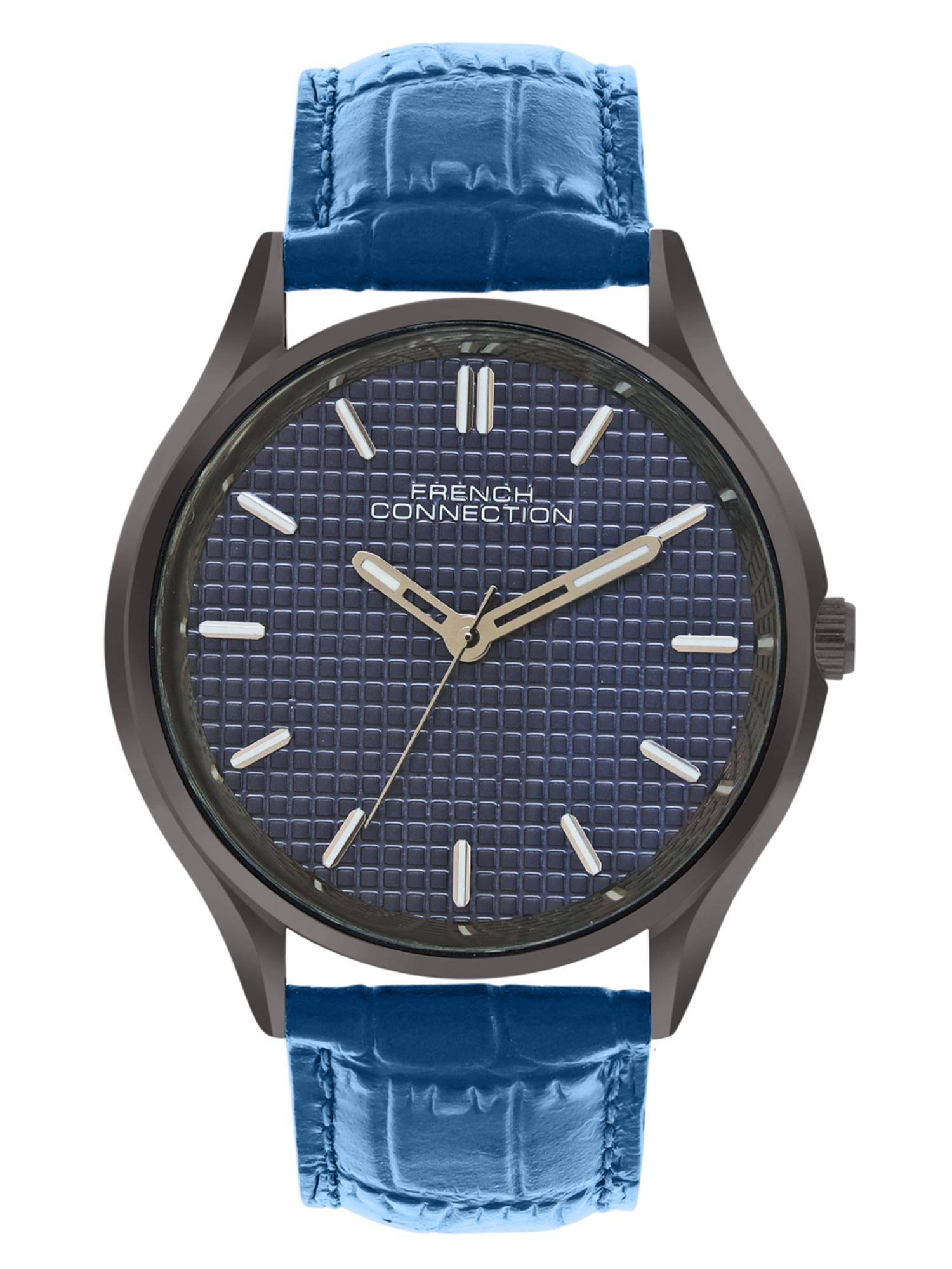 French Connection Men Blue Dial Analog Watch-FCN088UL (M)
