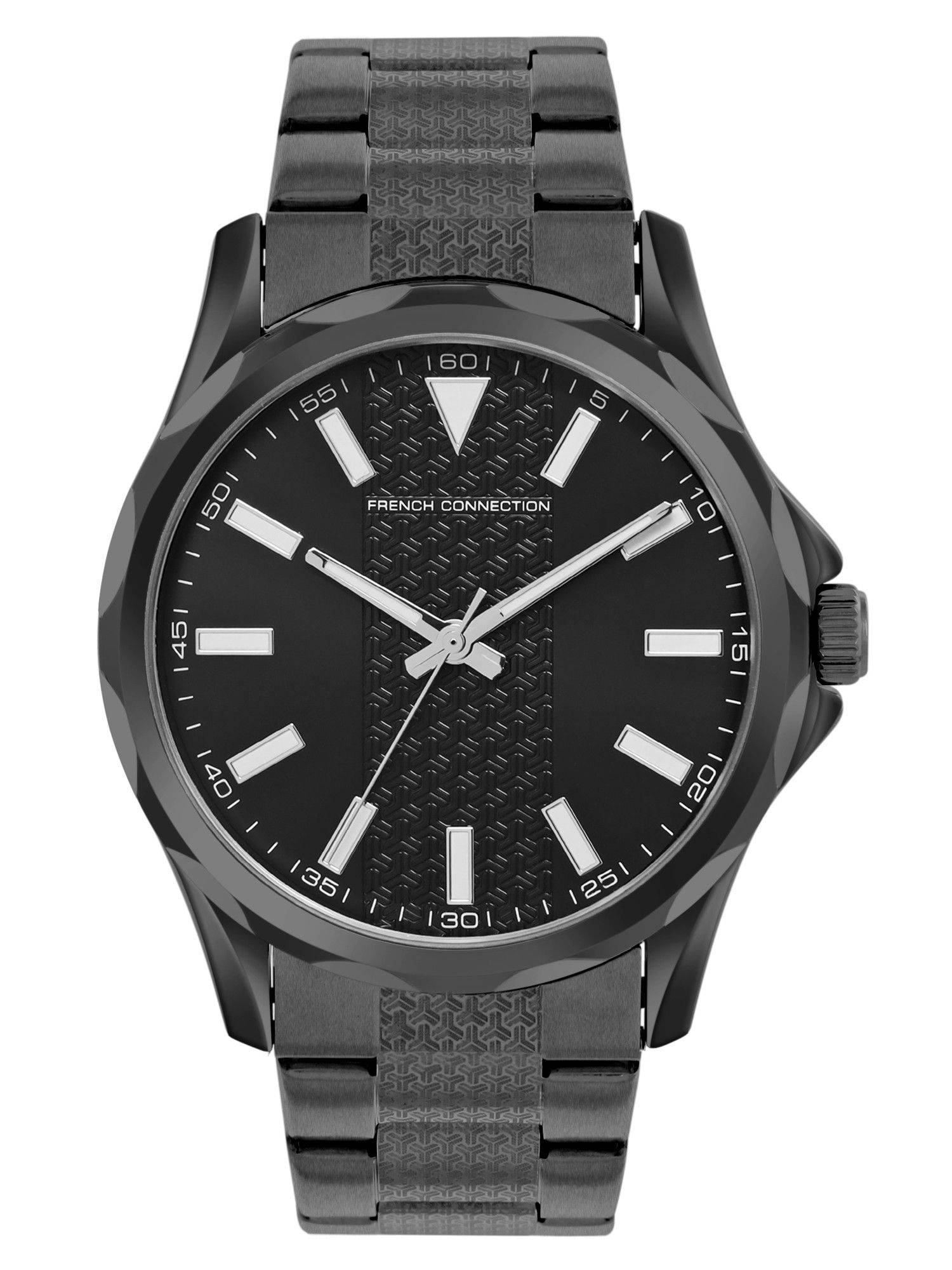 French Connection Men Black Dial Analog Watch - FCC03BM (M)