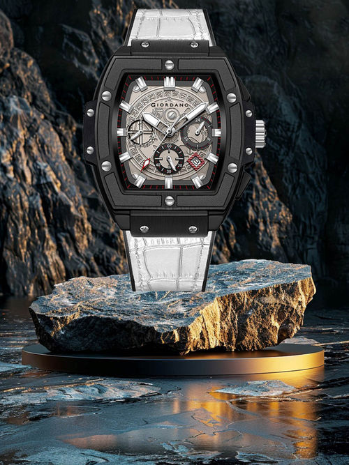 Buy Giordano White Water Resistant Square Dial Unique Design Wrist