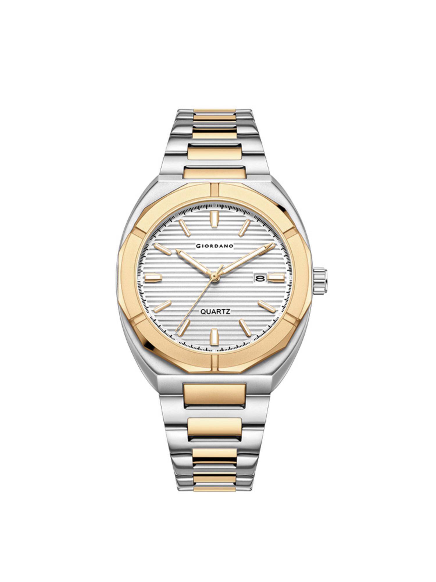 Giordano Men Modern Grey Dial Round Analog Watch - GZ-50141 (M)