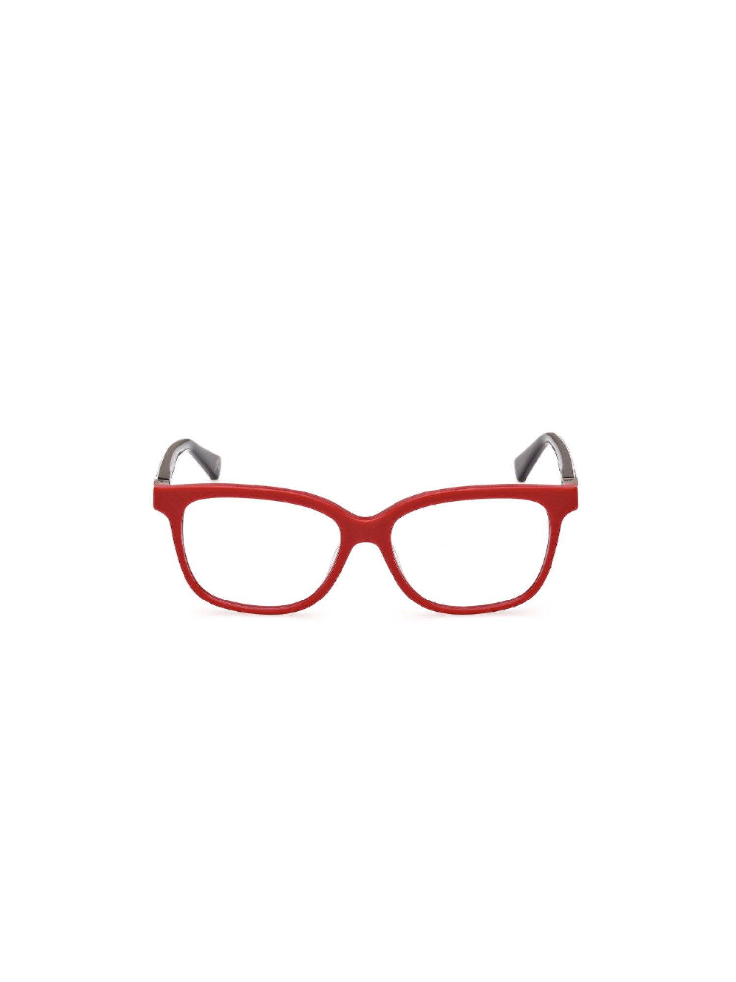Guess Unisex Red Acetate Square Eyewear Frame GU522053066FR (53)