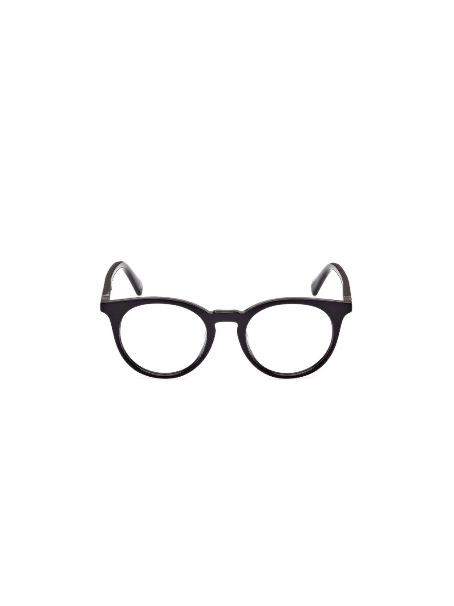 Guess Unisex Black Acetate Round Eyewear Frame GU522448001FR (48)