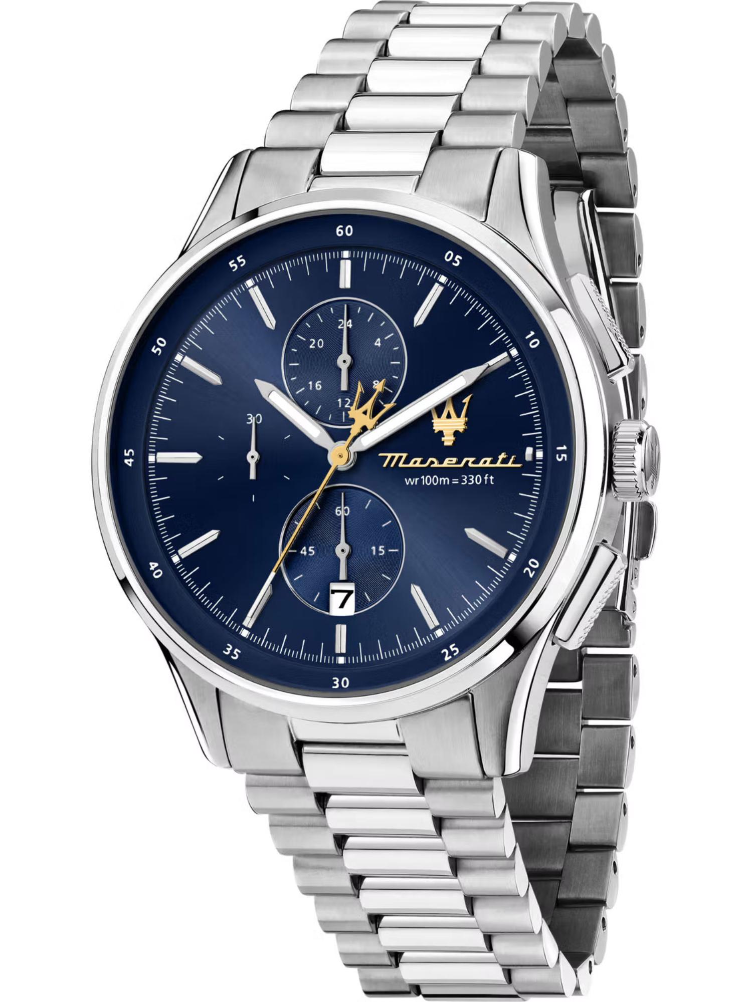 Buy Maserati Men Classic Blue Dial Analog Watch - R8873624004 (M