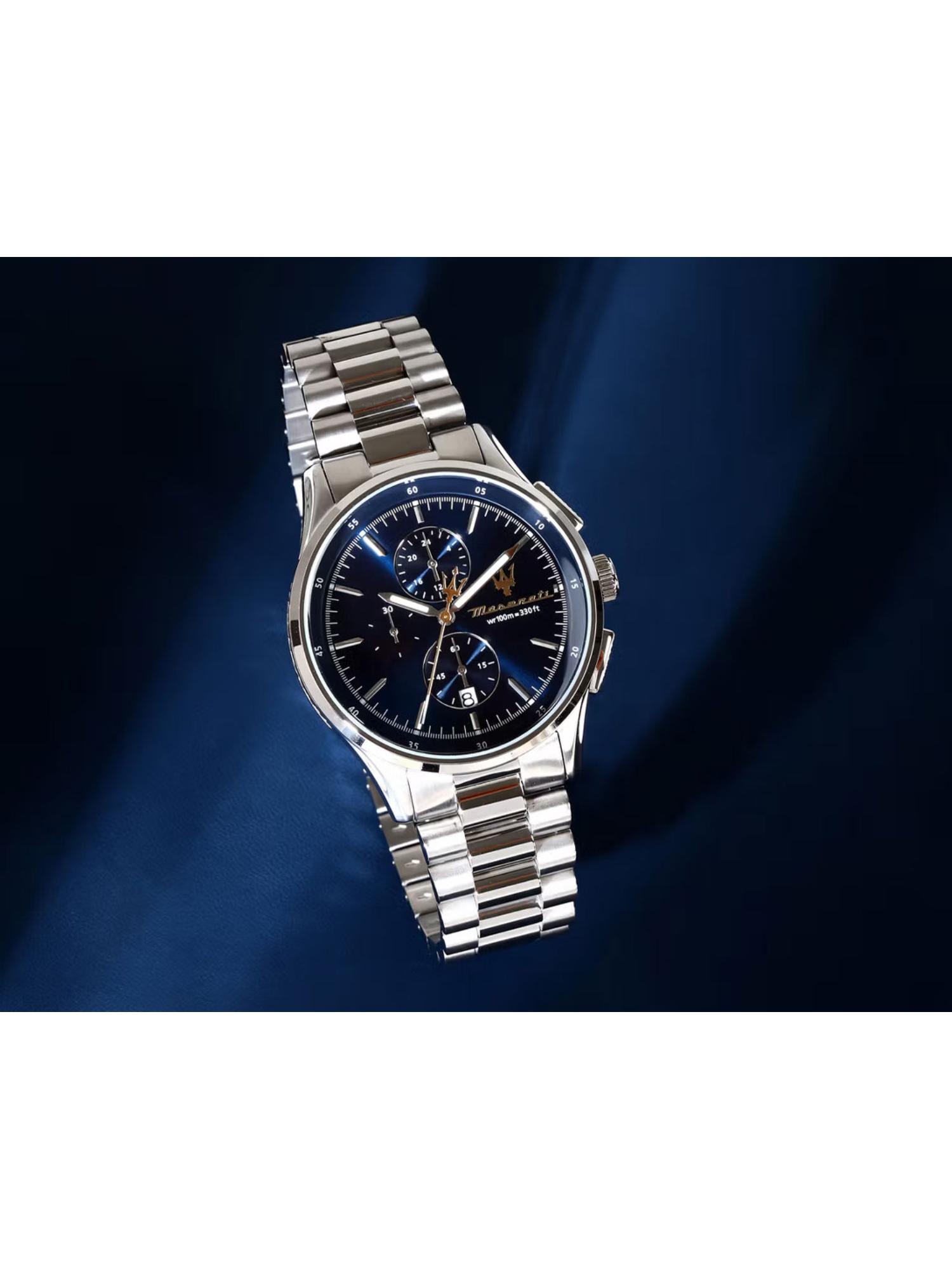 Buy Maserati Men Classic Blue Dial Analog Watch - R8873624004 (M