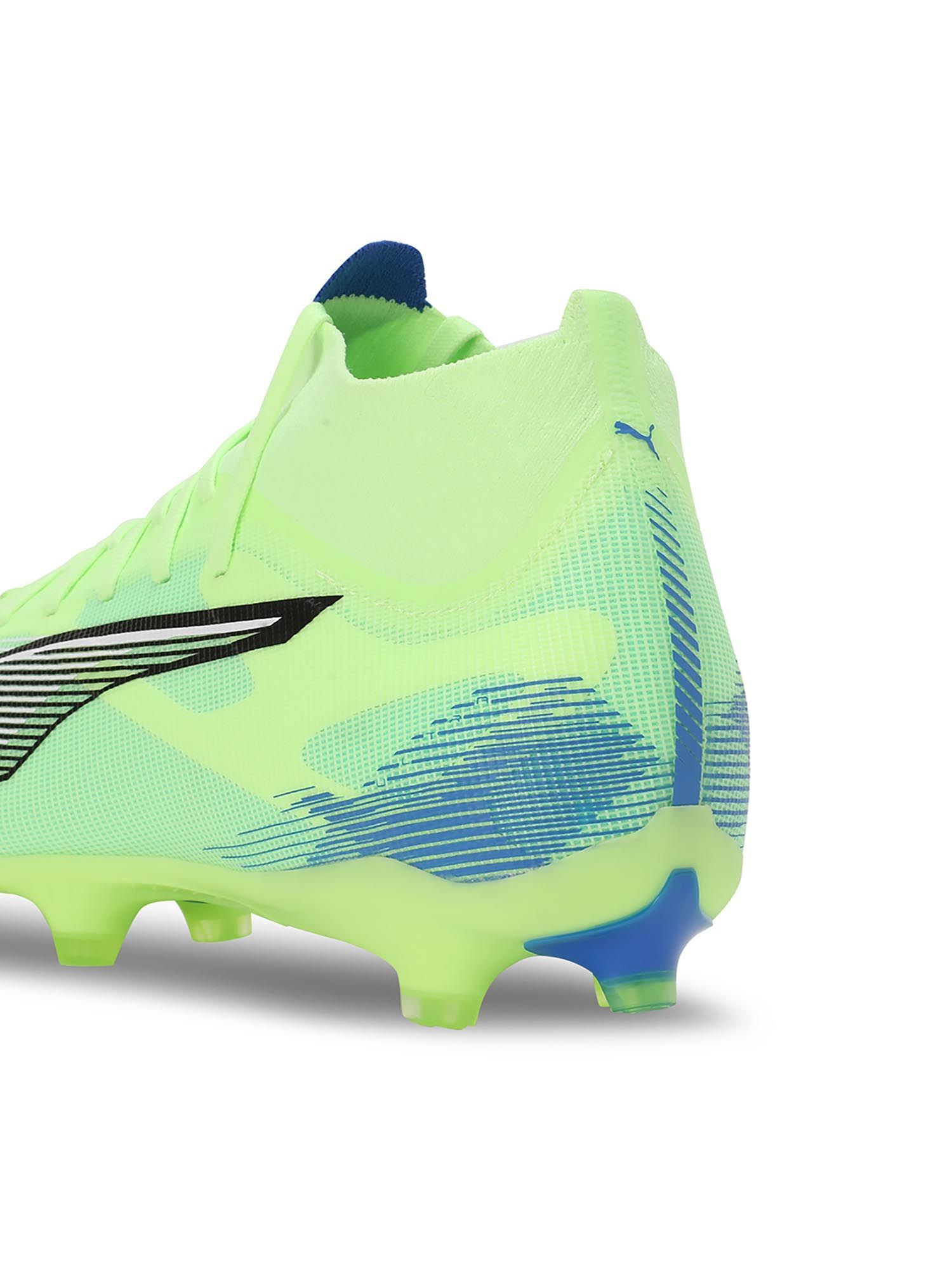 Buy Puma ULTRA 5 MATCH+ FG/AG Unisex Green Football Shoes Online