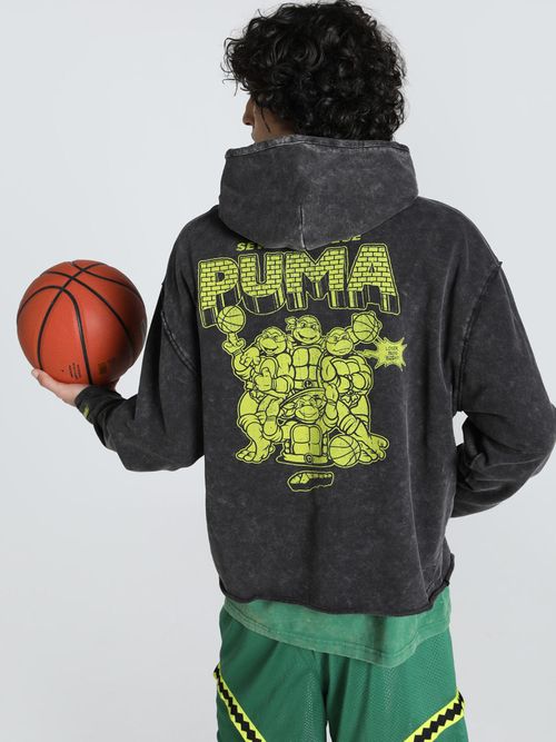 Puma HOOPS x TMNT Mens Black Hoodie