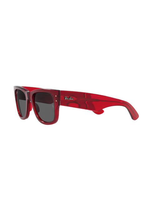Ray-Ban Transparent Red Square Sunglasses Ray-Ban Junior RJ 9072S - 707787 Transparent Red  main image 3