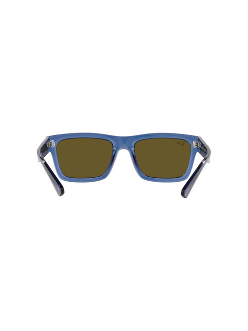 Buy Ray-Ban Transparent Dark Blue Sunglasses 0RB4396 Rectangle