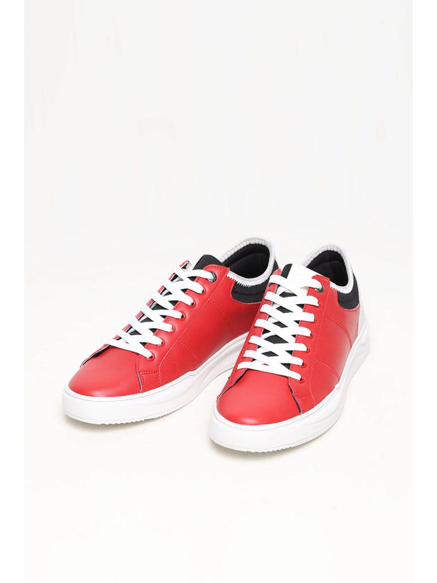 Snitch Red Buy Snitch Red Low Top Sneakers Online