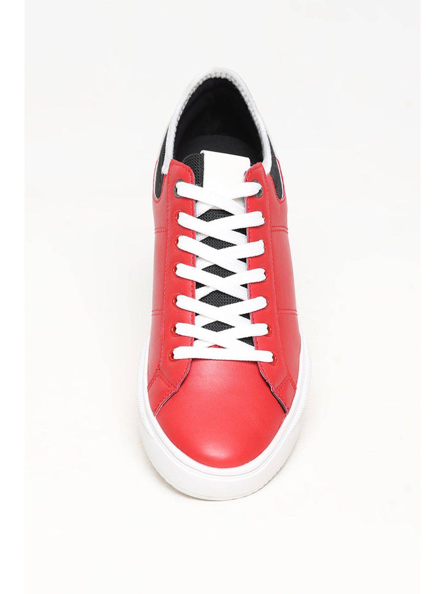Snitch Red Buy Snitch Red Low Top Sneakers Online