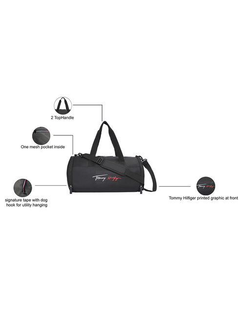 Buy Tommy Hilfiger Unisex Freeman Duffle Bag Black Online