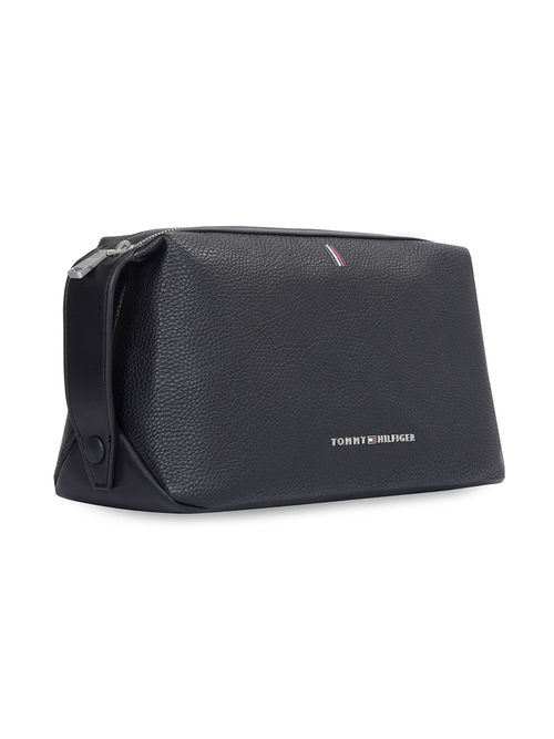 Tommy Hilfiger Men Barkerville Toiletry Travel Kit Bag Black