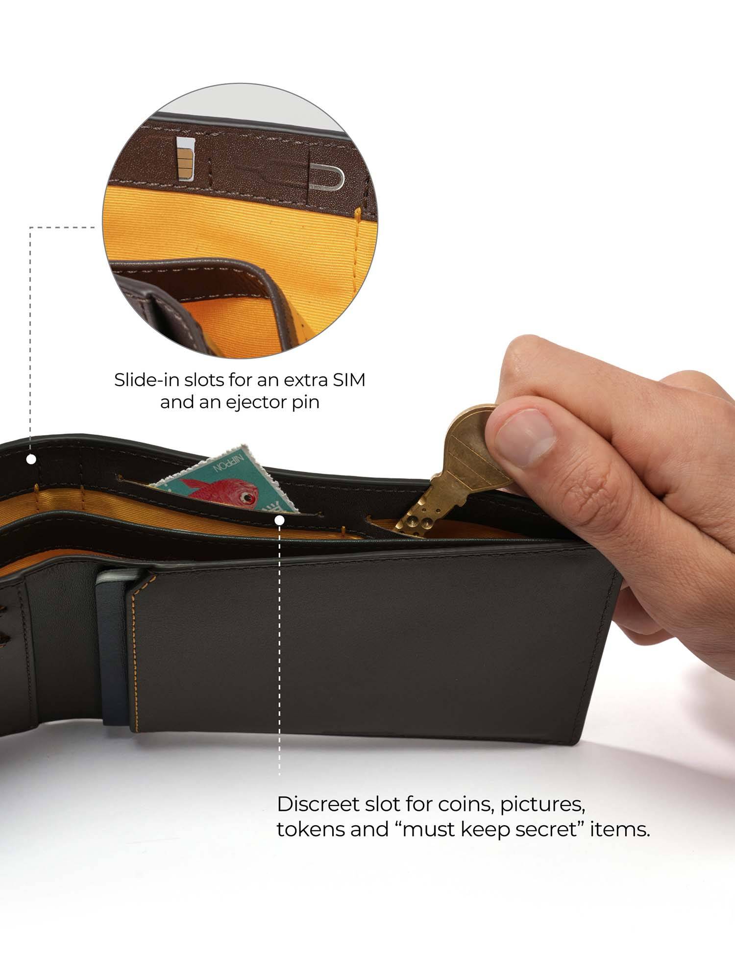Buy MOKOBARA Stash Travel Wallet - Ka Ching Black Online
