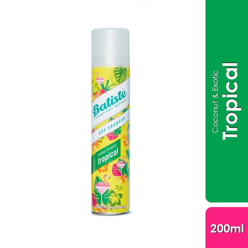 Batiste Dry Shampoo Instant Hair Refresh Coconut & Exotic Tropical: Buy Batiste  Dry Shampoo Instant Hair Refresh Coconut & Exotic Tropical Online at Best  Price in India | Nykaa