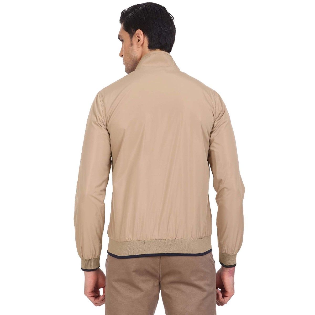 Arrow sport full hot sale sleeve solid men's jacket