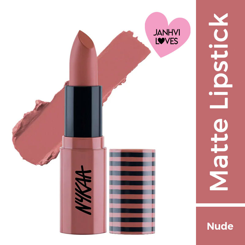 wassen brand draagbaar Nykaa So Creme! Creamy Matte Lipstick - Wakeup Makeup: Buy Nykaa So Creme!  Creamy Matte Lipstick - Wakeup Makeup Online at Best Price in India | Nykaa