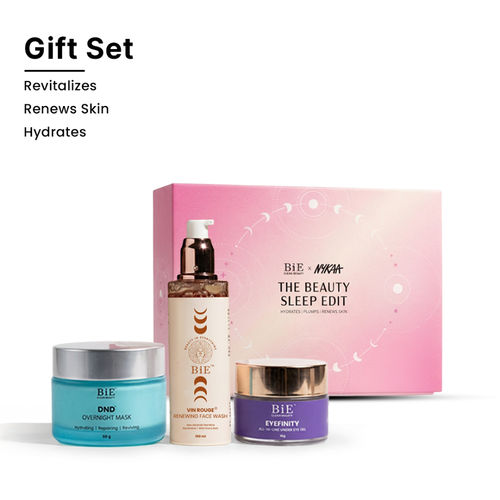 BiE The Beauty Sleep Edit - Hydrates, Plumps & Renews Skin Gift Set & Skincare Combo