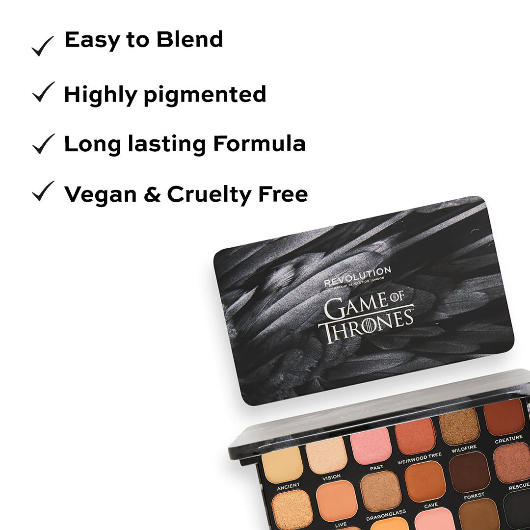 Makeup Revolution X Game Of Thrones Forever Flawless Shadow Palette 3