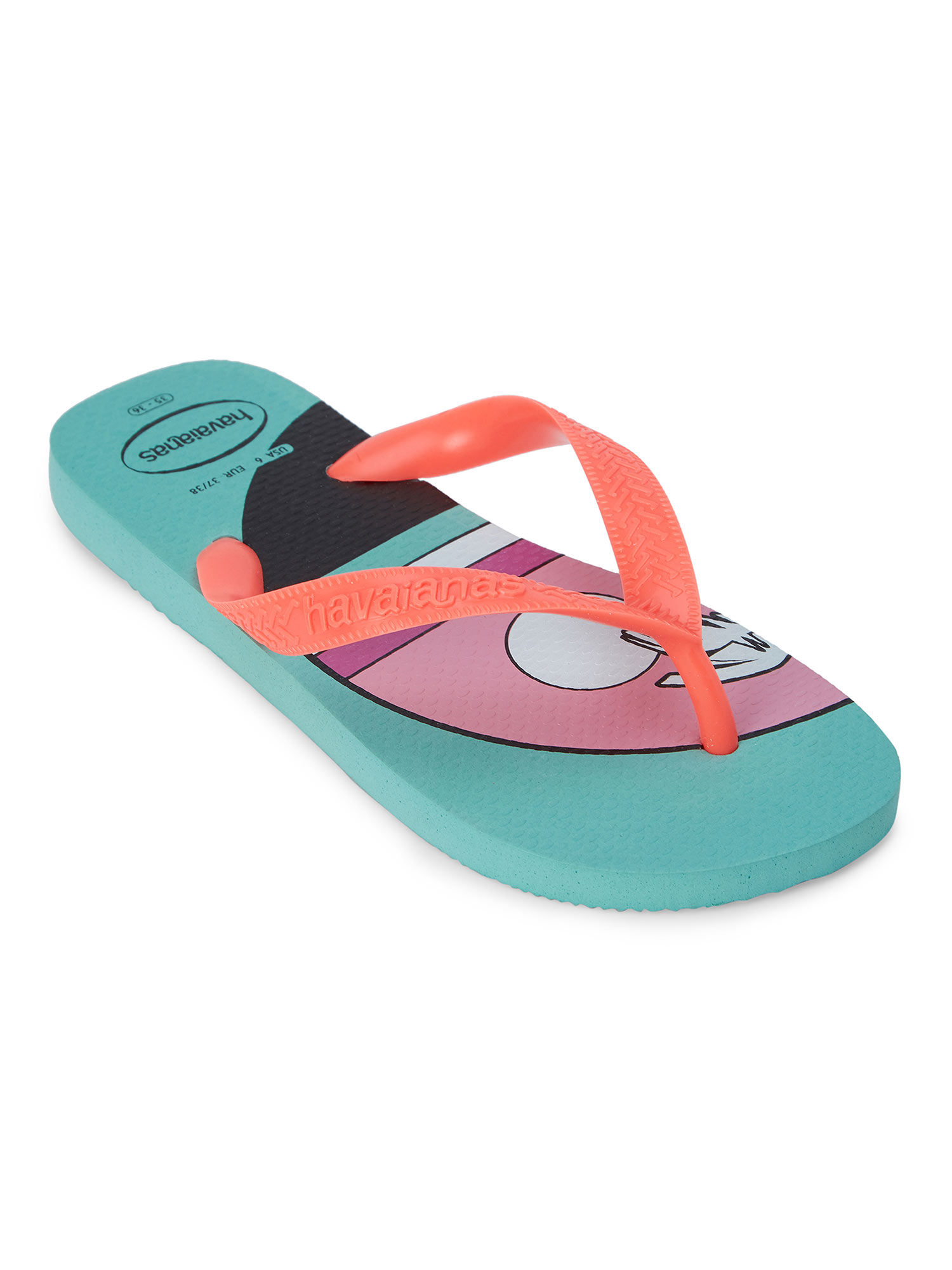 Buy Havaianas Green Top Vibes Flipflops Online