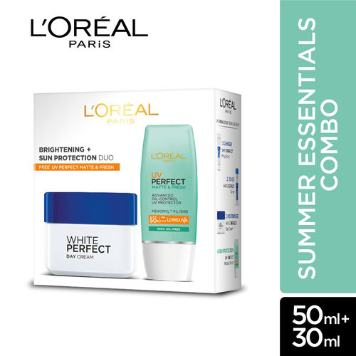 Loreal Paris White Perfect Day Cream Spf 17 Pa With Free Uv Perfect Matte And Fresh Spf 50 Pa Buy Loreal Paris White Perfect Day Cream Spf 17 Pa With Free Uv 2,728,481 likes · 5,224 talking about this. loreal paris white perfect day cream spf 17 pa with free uv perfect matte and fresh spf 50 pa