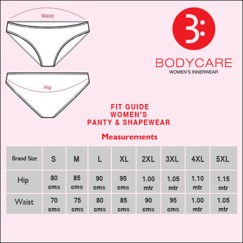Bodycare Pack Of 3 Solid Hipster Panty In Assorted Color-s-35, S-35-3pcs