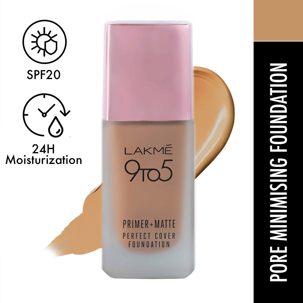 Lakme 9 To 5 Primer + Matte Perfect Cover Foundation Buy Lakme 9 To 5