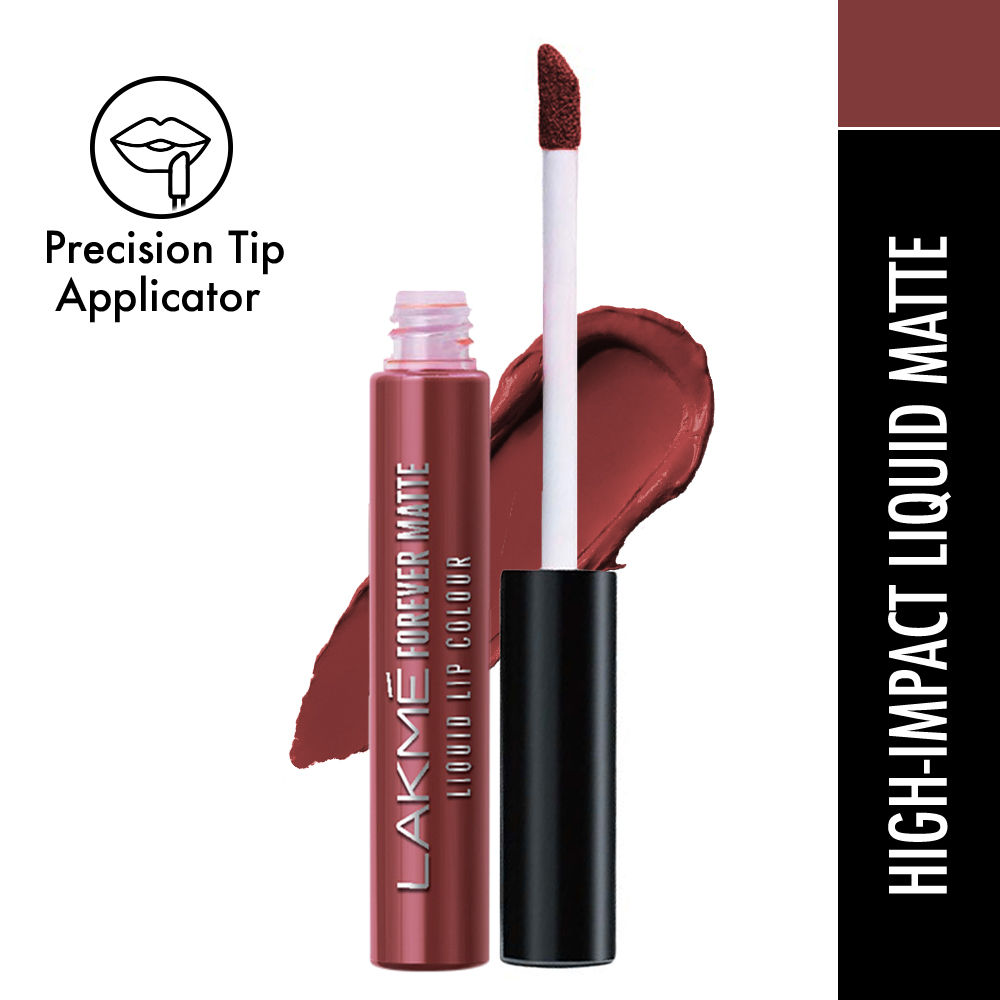 Lakme Forever Matte Liquid Lip Color: Buy Lakme Forever Matte Liquid Lip  Color Online at Best Price in India Nykaa