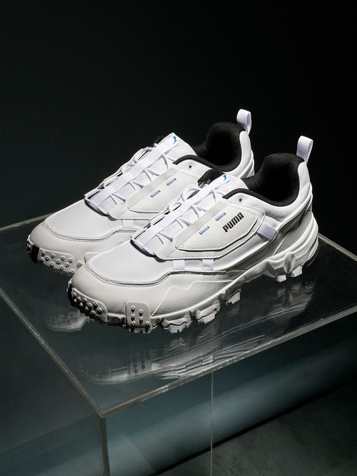 Puma Trailfox Overland MTS Grid Running White Shoes 10