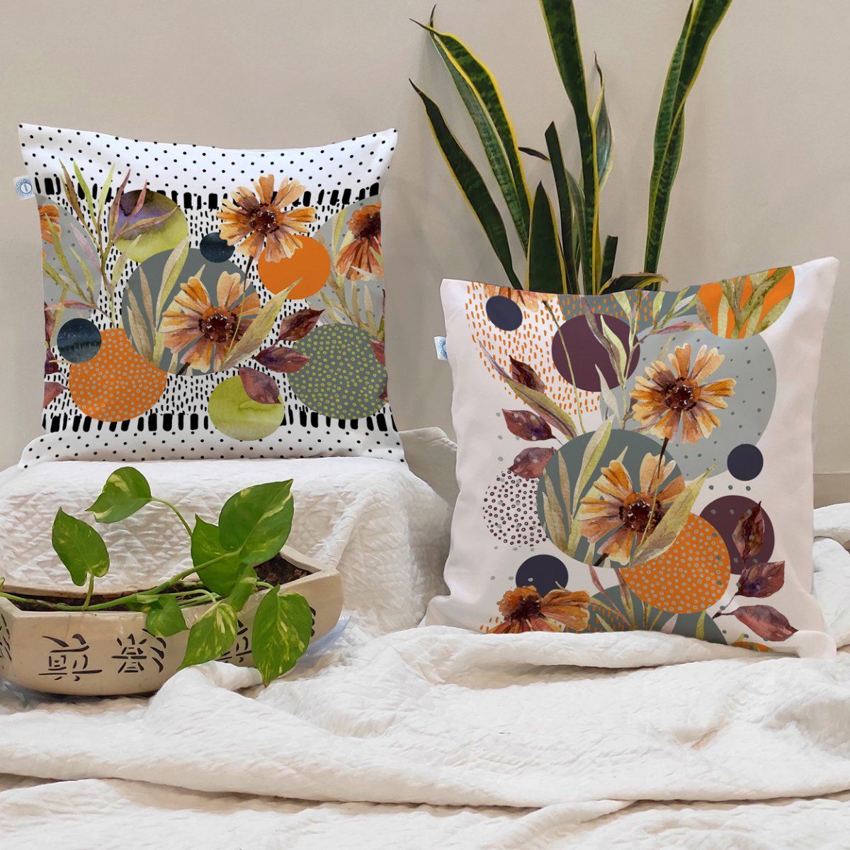 Canvas cushion shop covers