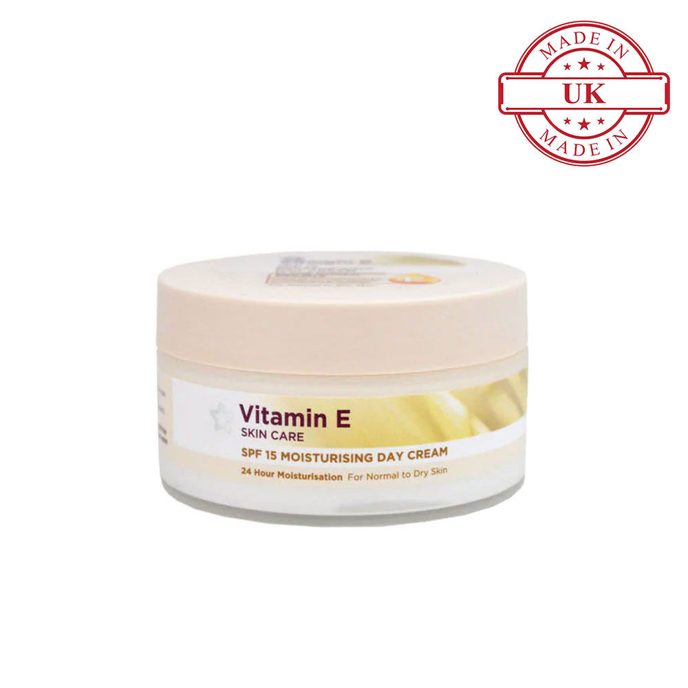 vitamin e skin care spf 15 moisturising day cream