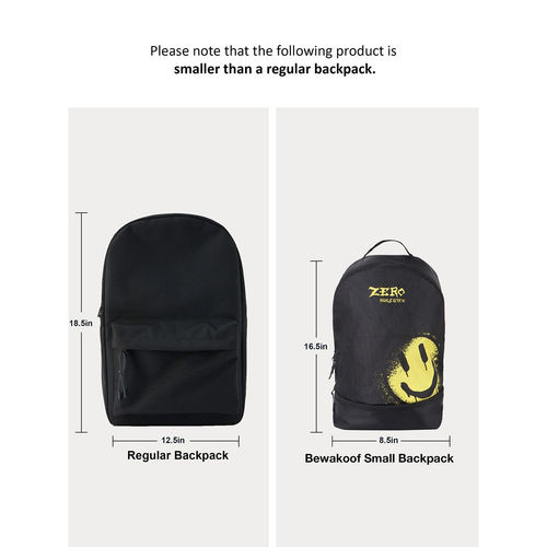 bewakoof mini backpack Buy Bewakoof Unisex Black Zero Hugs Small Backpack Online