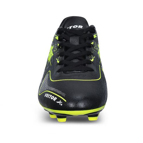 Vector X Unisex Studded Revolution Football Shoes Black Green