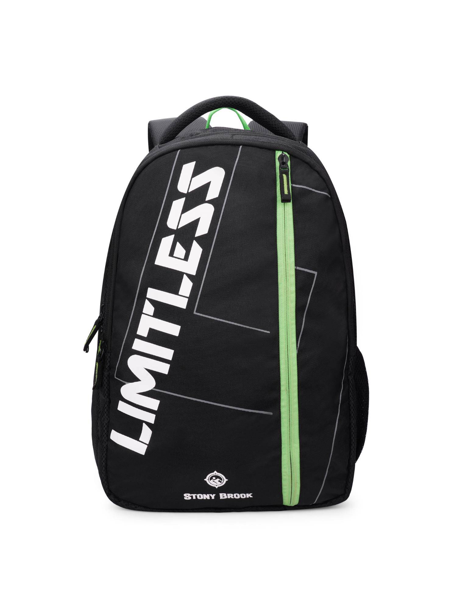 Nasher Miles Unisex Stony Brook By Altitude Black Casual Backpack 35 L