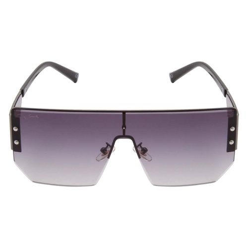 Ted Smith Black Shield UV Protection Unisex Sunglasses
