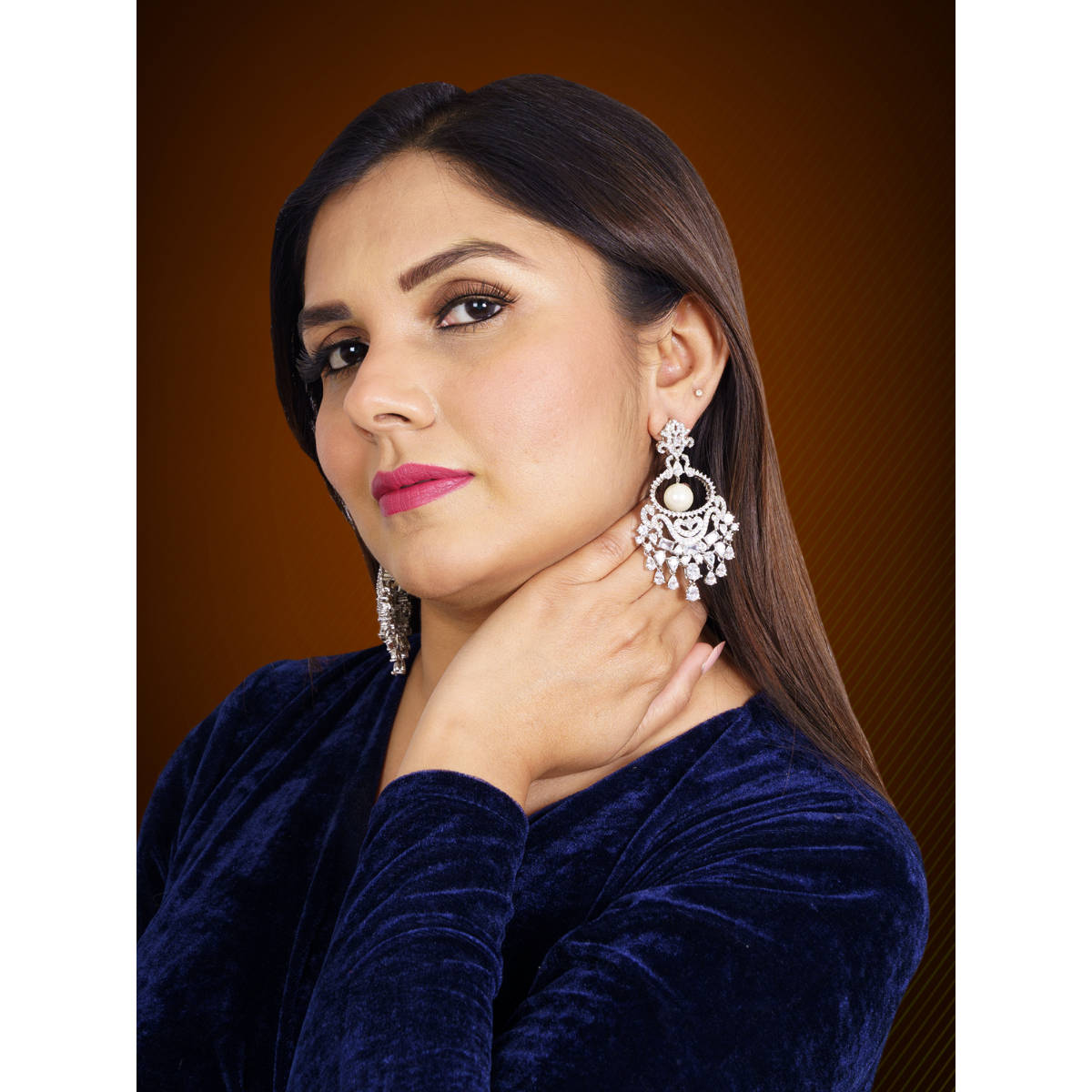 Shhimmerz Jewellery Pearl Tassel Drops & Danglers Earrings