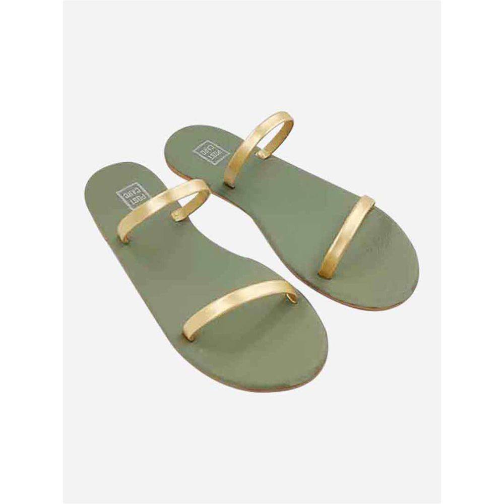 Post Card Green Solid Flats (UK 3)