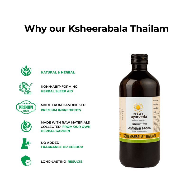 Kerala Ayurveda Ksheerabala Thailam: Buy Kerala Ayurveda Ksheerabala ...