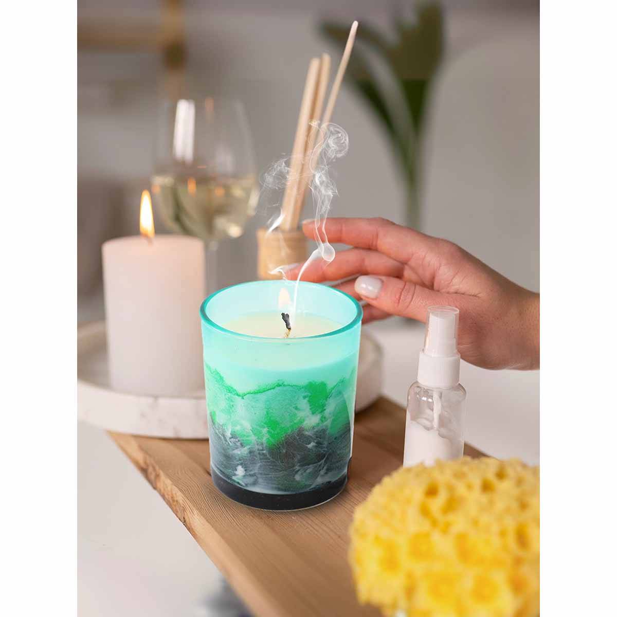 Absorbia Green Mountains and Waters Scented Candle