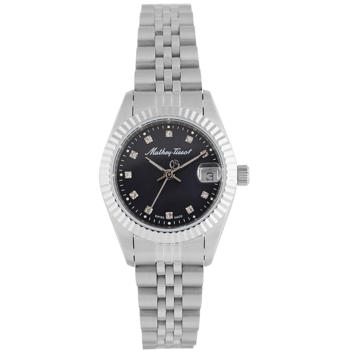 Mathey-Tissot Black Dial Analogue Watches For Women - D710AN