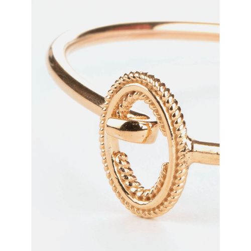 Shaya by CaratLane Heck Yes Bangle in Gold Plated 925 Silver